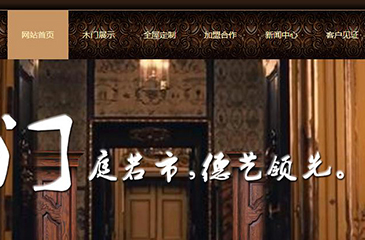 木門(mén)網(wǎng)站建設(shè)案例展示